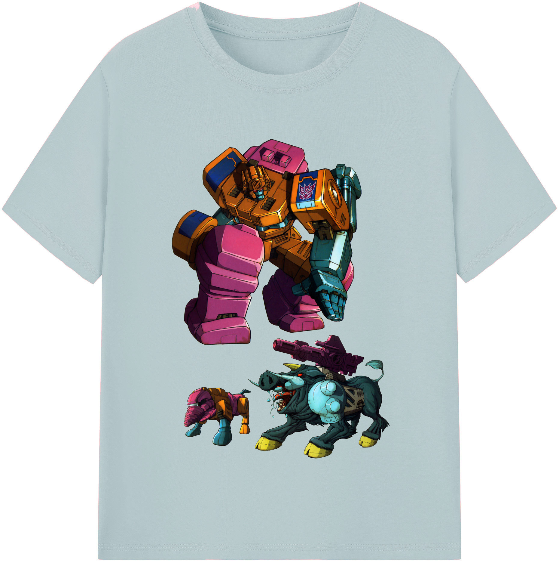 （画像用）  綿100％半袖Tシャツ（フロントプリント）